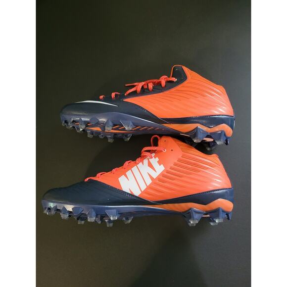 Nike Vapor Speed TD Football Cleats Orange Blue Sz 15 - Picture 5 of 8